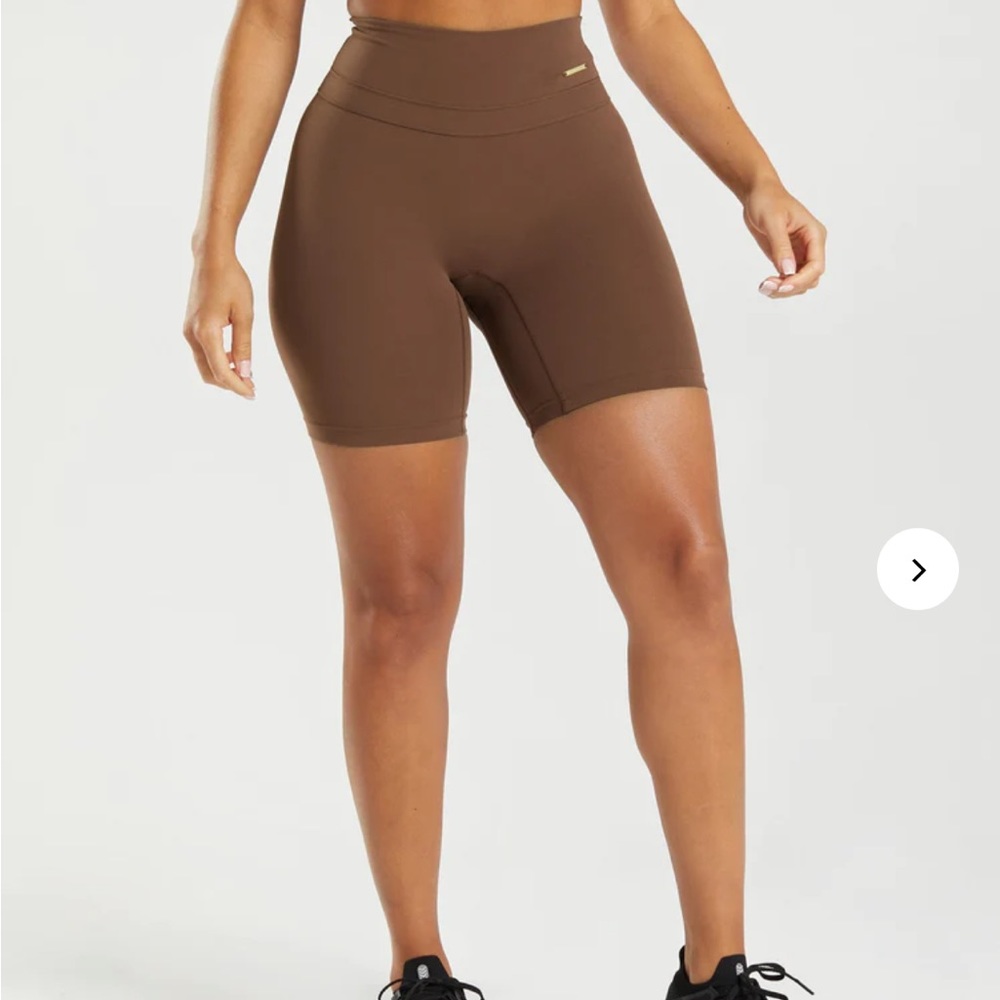 Gymshark Brown Bike Shorts